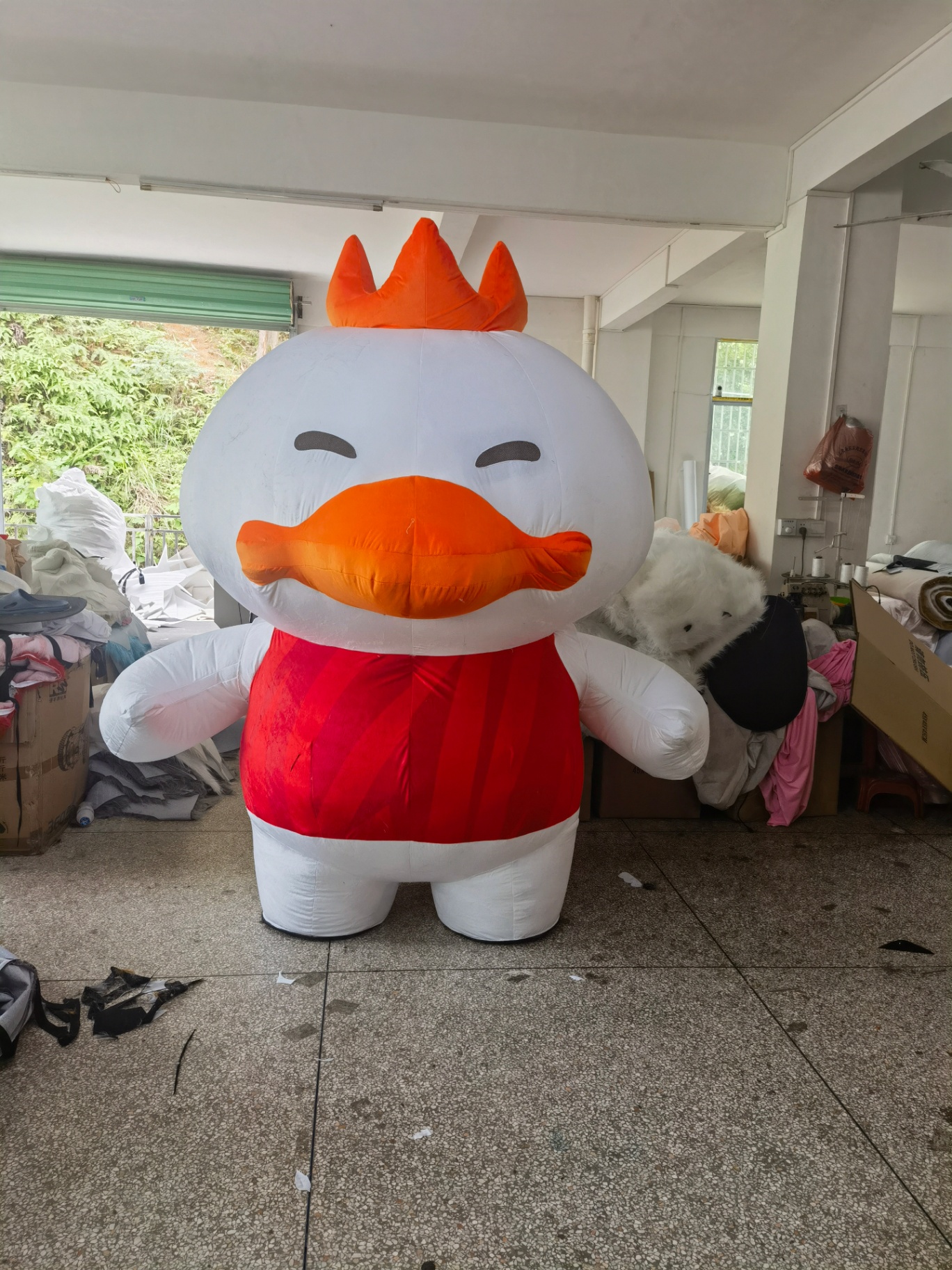Red Shirt Duck