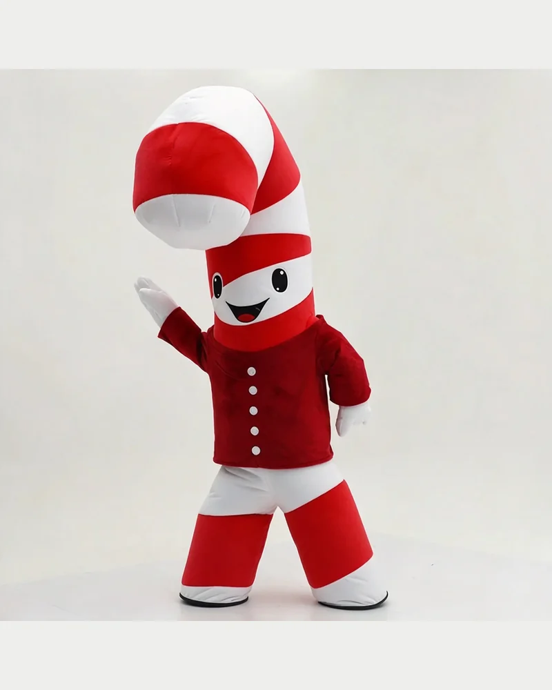 Candy Cane Character Mascot — inflatable mascot costume