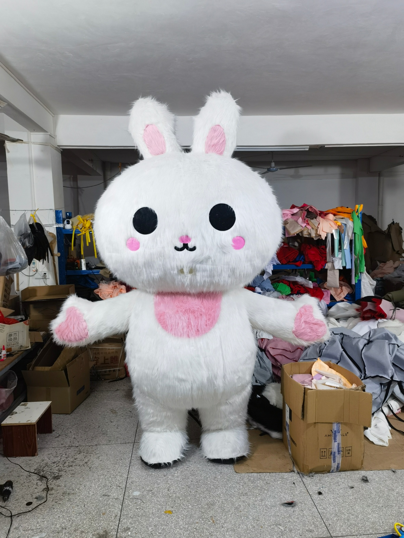 Chubby White Bunny
