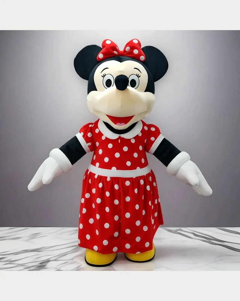 Red Polka Dot Mouse Mascot — inflatable mascot costume