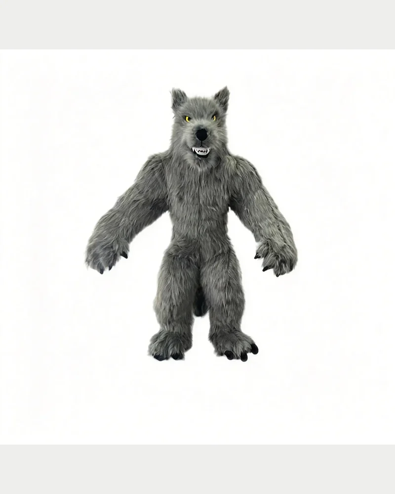 Grey Werewolf Mascot — inflatable mascot costume