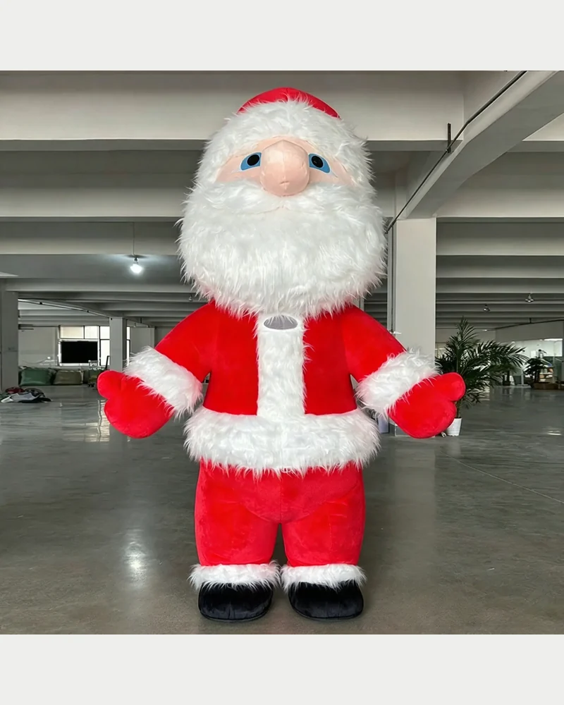 Classic Santa Mascot — inflatable mascot costume