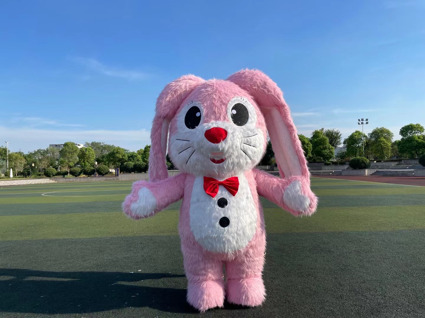 Formal Pink Bunny