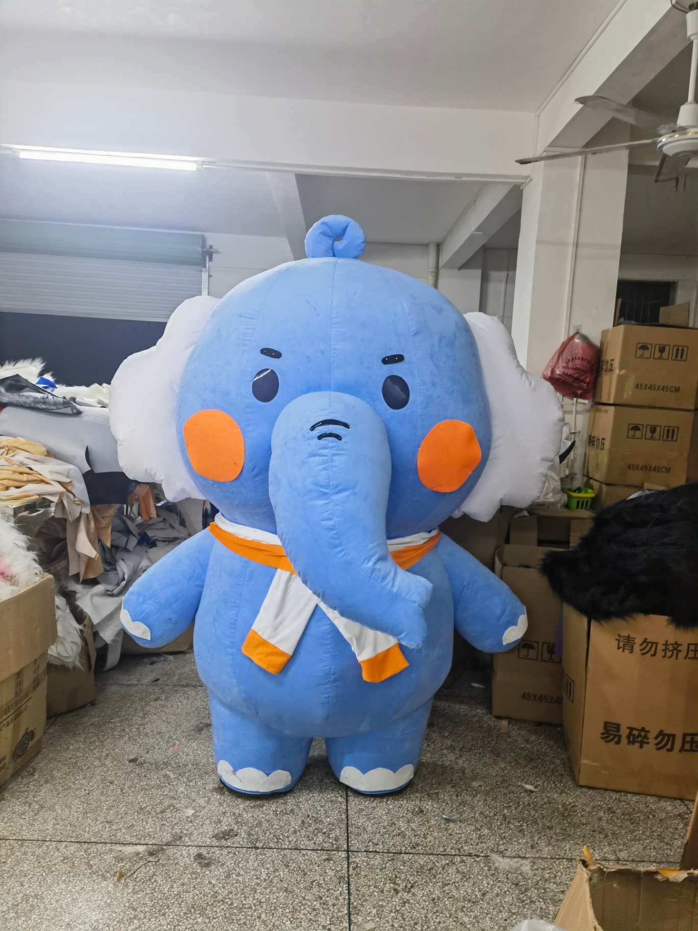 Baby Blue Elephant