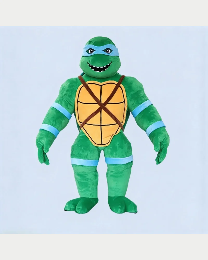 Blue Mask Turtle Mascot — inflatable mascot costume