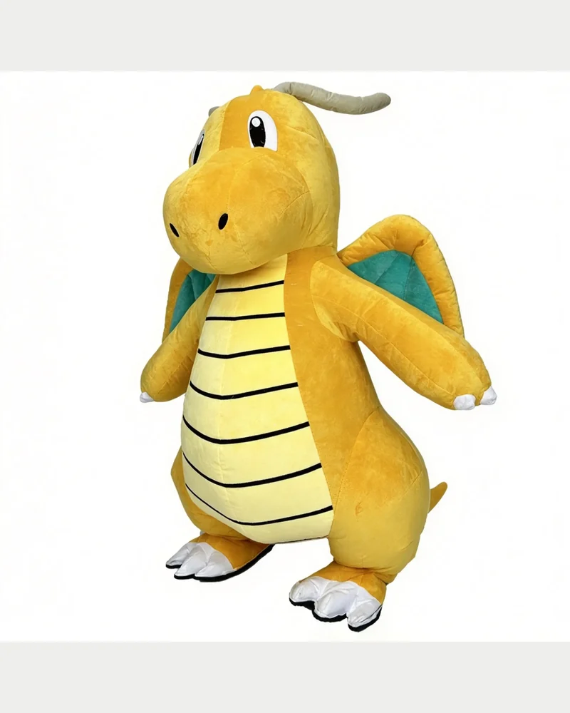 Yellow Winged Dragon Mascot — inflatable mascot costume