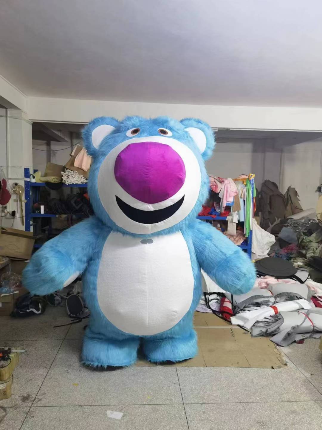Blue Smile Bear