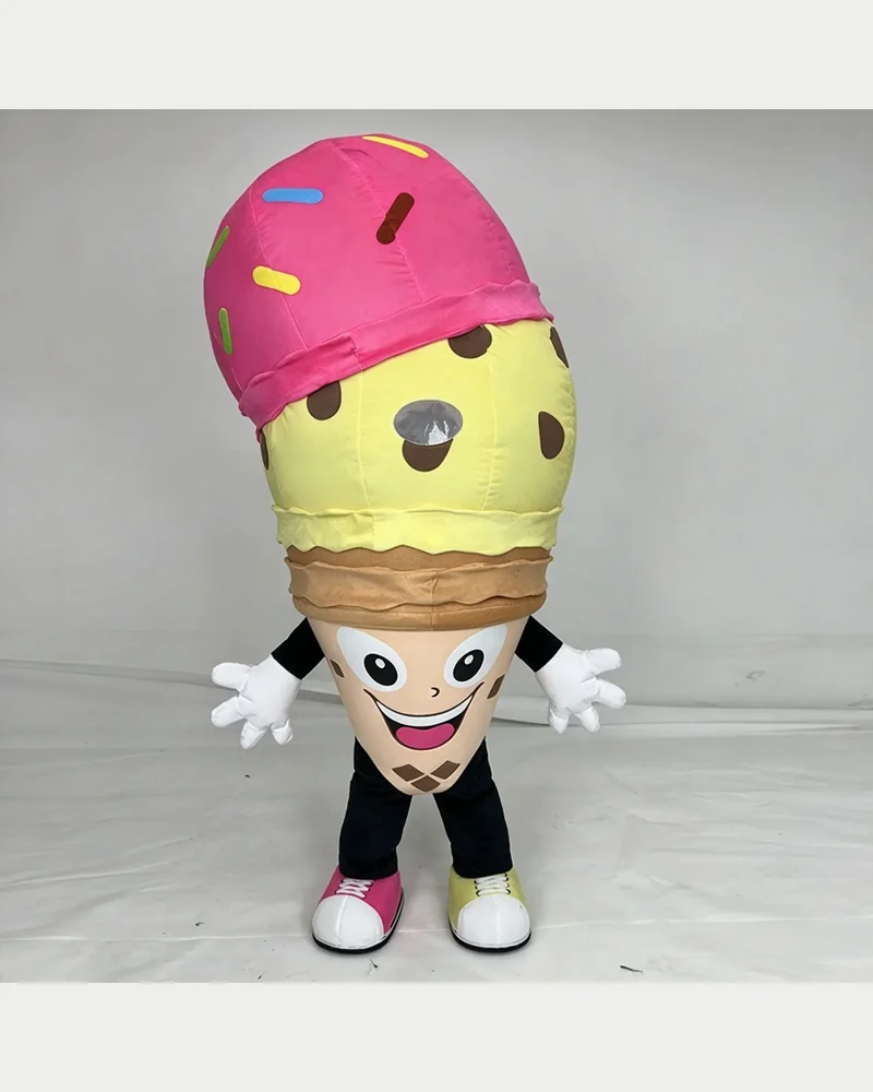 Ice Cream Cone Mascot — inflatable mascot costume