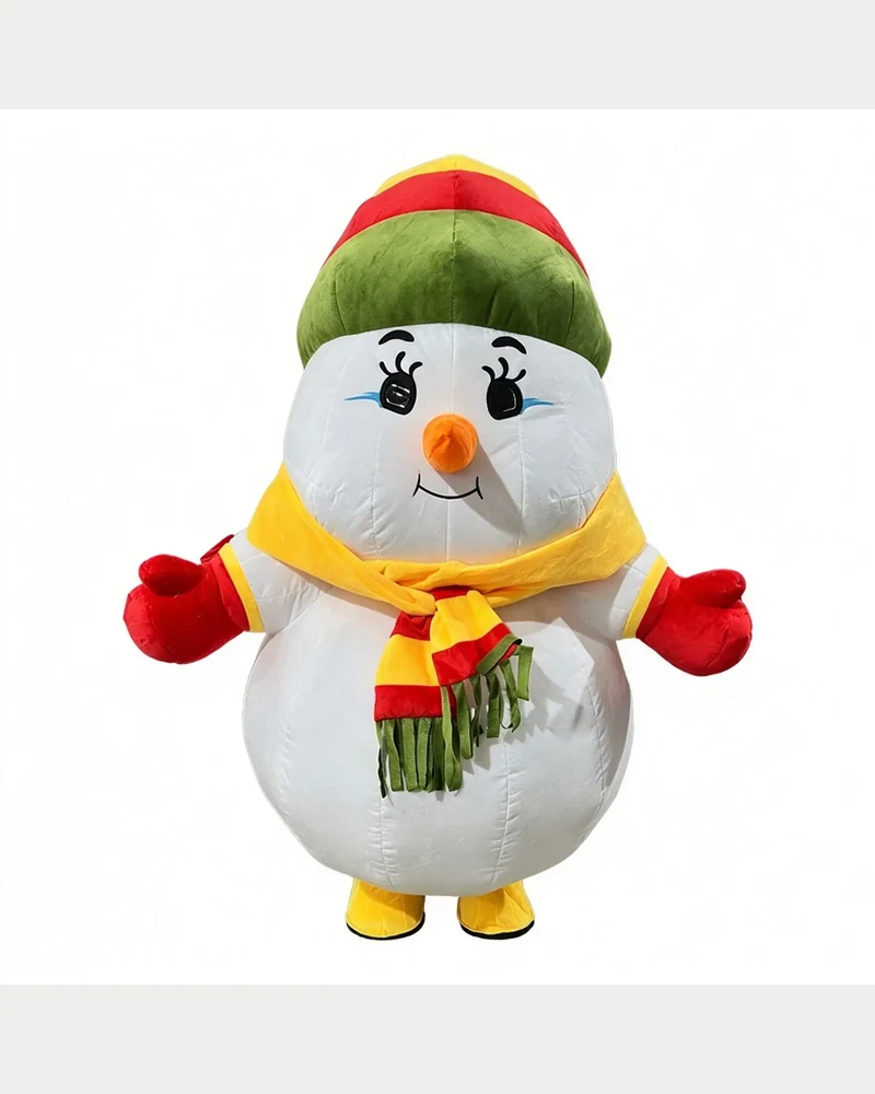 Winter Snowman Mascot — inflatable mascot costume