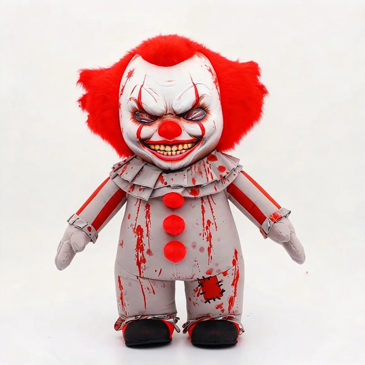 Horror Clown Mascot — inflatable mascot costume, factory photo