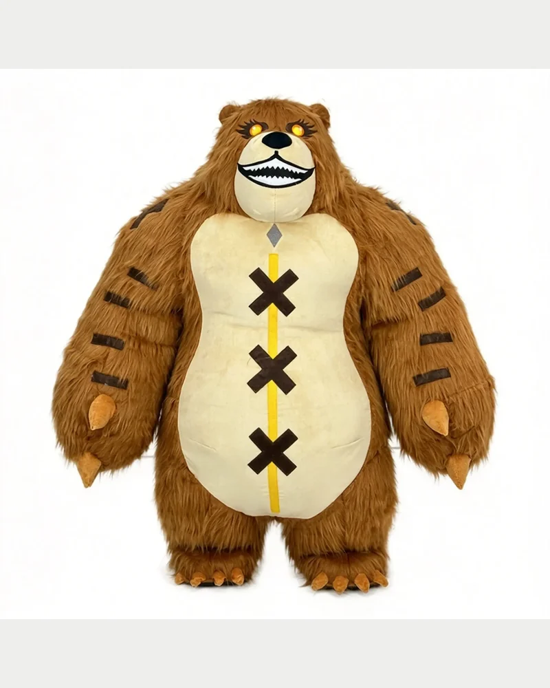 Brown Forest Monster Mascot — inflatable mascot costume