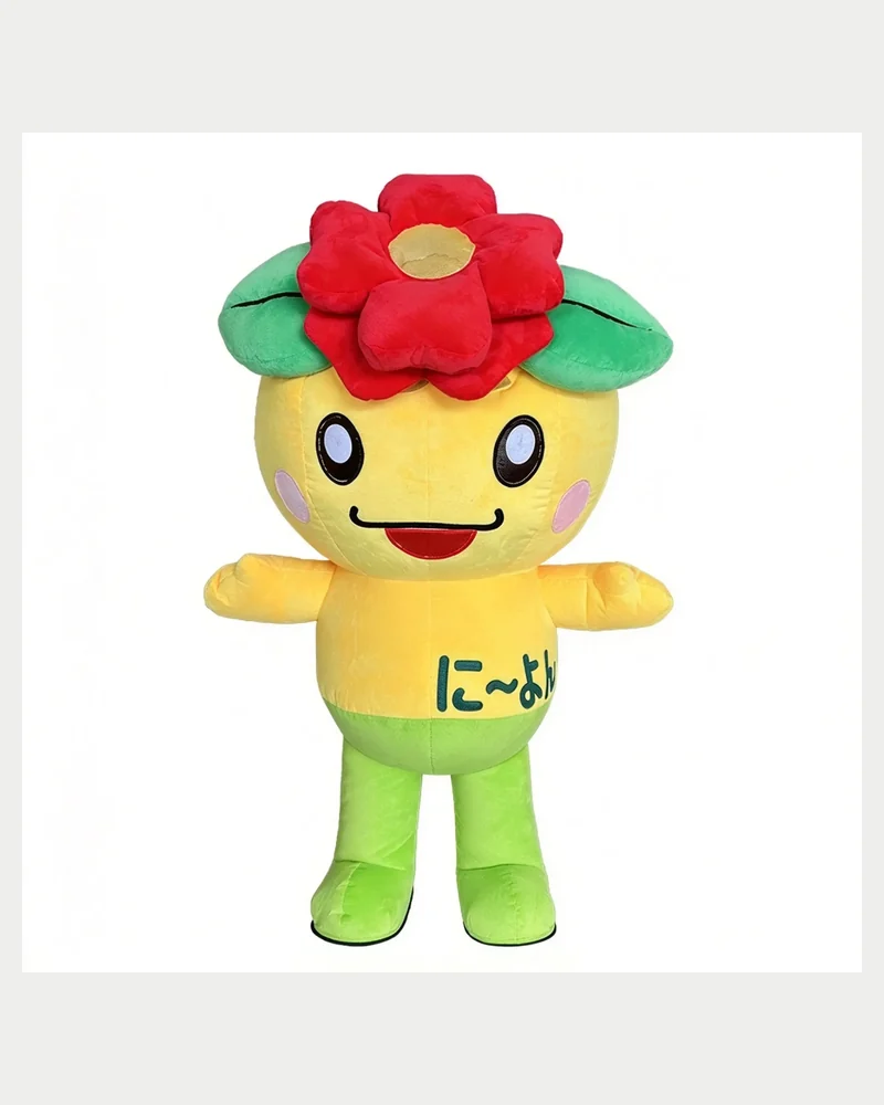 Flower Head Character Mascot — inflatable mascot costume