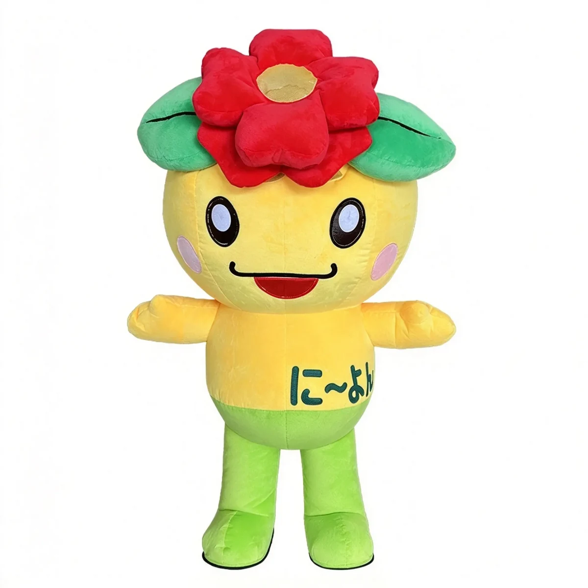 Flower Head Character Mascot — inflatable mascot costume, factory photo