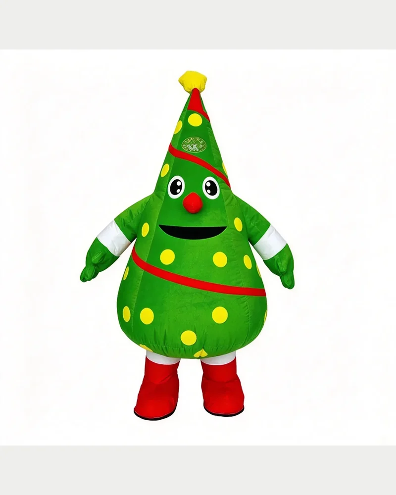 Christmas Tree Character Mascot — inflatable mascot costume